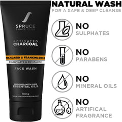 Daily Skin Care Kit | Charcoal Face Wash, Vitamin C Serum, Daily Moisturizing Cream - SpruceShaveClub