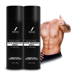 Hair Removal Spray for Men 200ml | Pack of 2