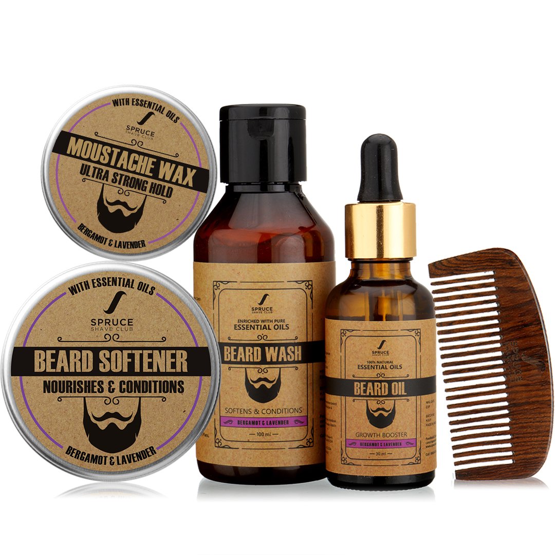 Beard Lovers Kit | Bergamot & Lavender - SpruceShaveClub