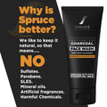 Charcoal Face Wash | Mandarin & Frankincense