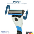 The Streak6 Pivot Shaving Razor Kit