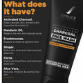 Charcoal Face Wash | Mandarin & Frankincense