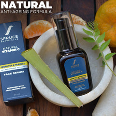 Skin Hydration Duo | Vitamin C Face Serum, Daily Moisturizing Cream - SpruceShaveClub