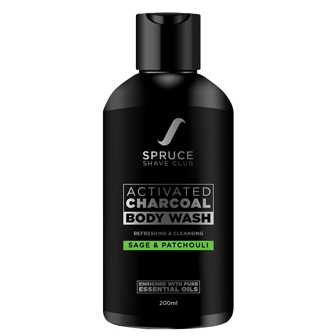 Charcoal Body Wash | Sage & Patchouli