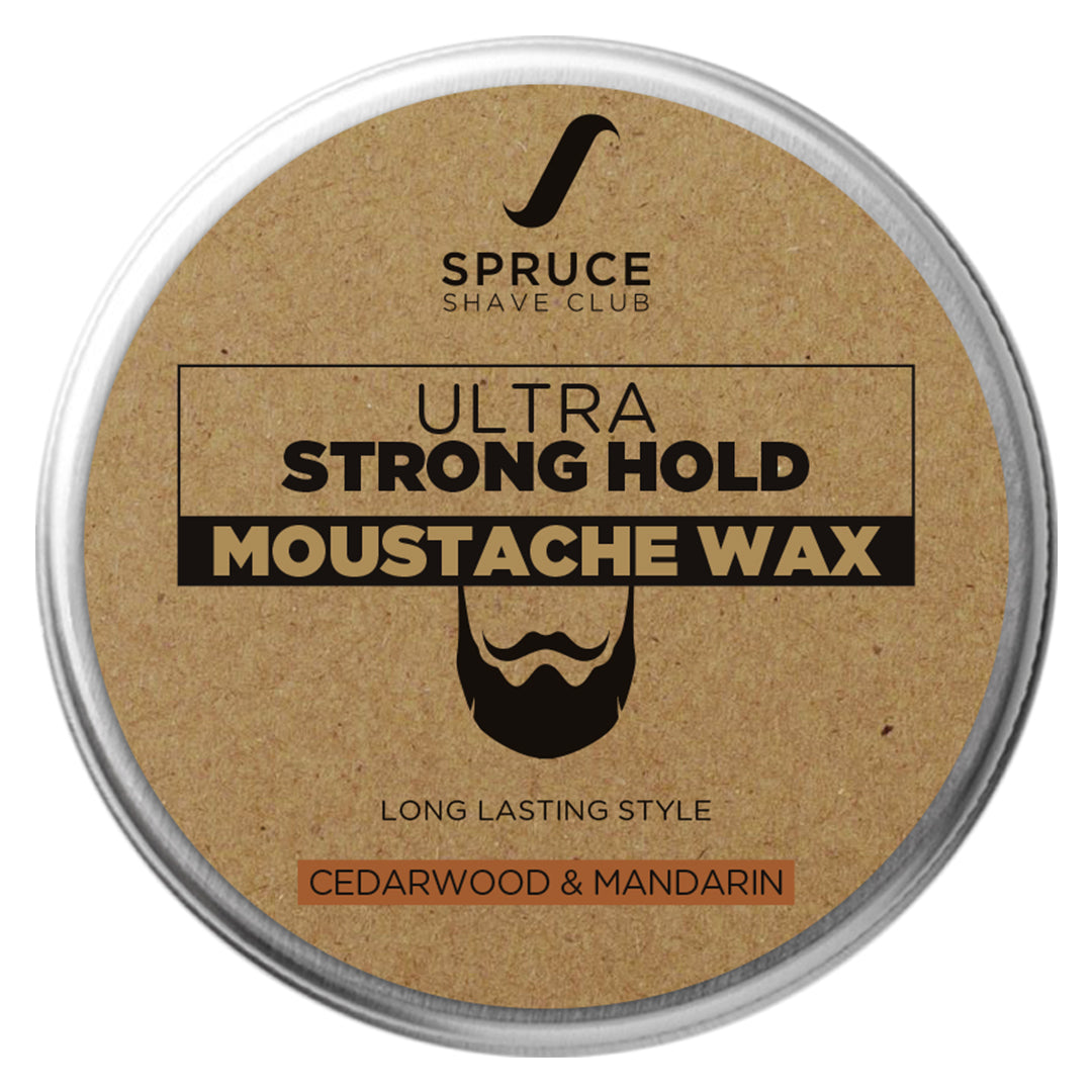 Beard & Moustache Wax | Cedarwood & Mandarin